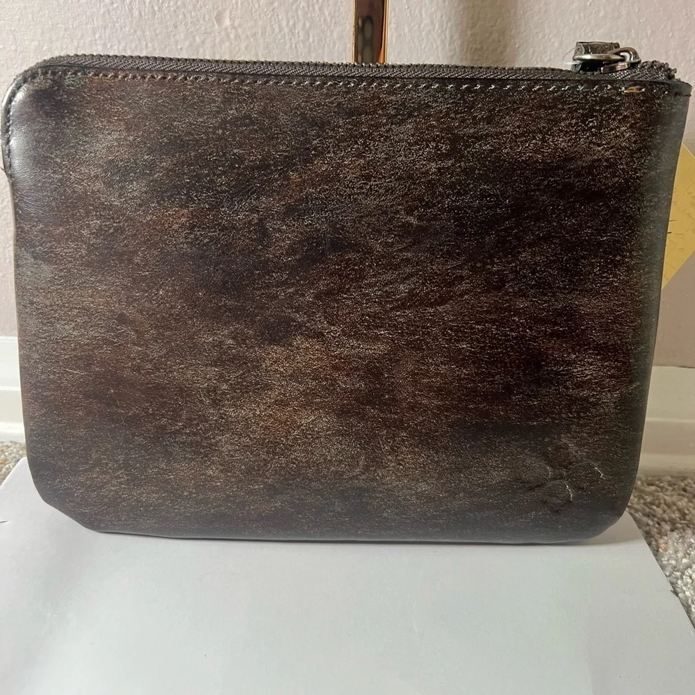 NWT Patricia Nash Tooled Turquoise Leather Cassini